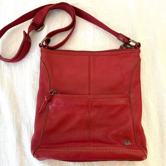Vintage The Sak Women's Red Bag - Picture 2 of 7